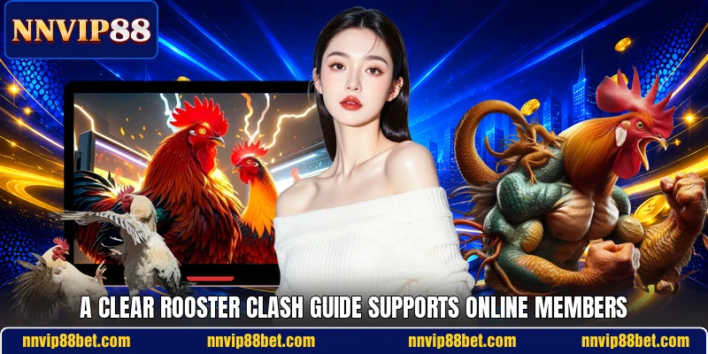 A clear rooster clash guide supports online members A clear rooster clash guide supports online members