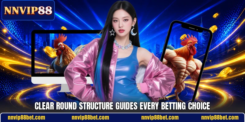 Clear round structure guides every betting choice