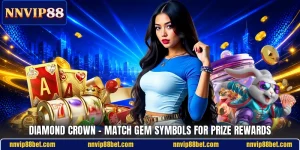 Diamond Crown - Match Gem Symbols For Prize Rewards