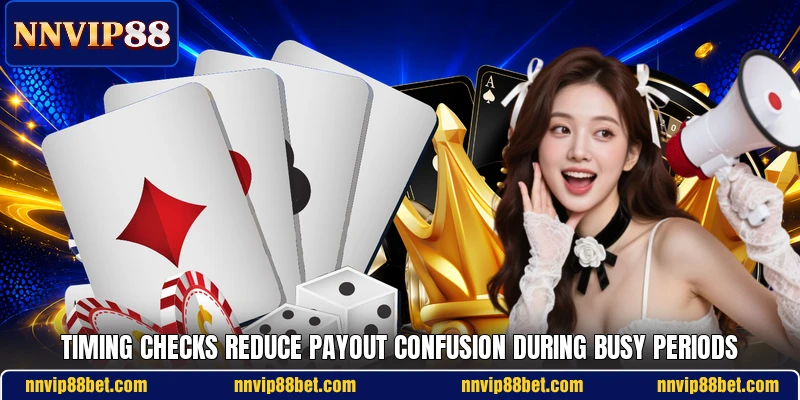 Timing checks reduce payout confusion during busy periods
